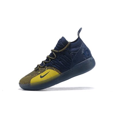 Nike Erkek Kd 11 Lacivert / Altın Basketbol Ayakkabısı Türkiye - DJ6TTLHE